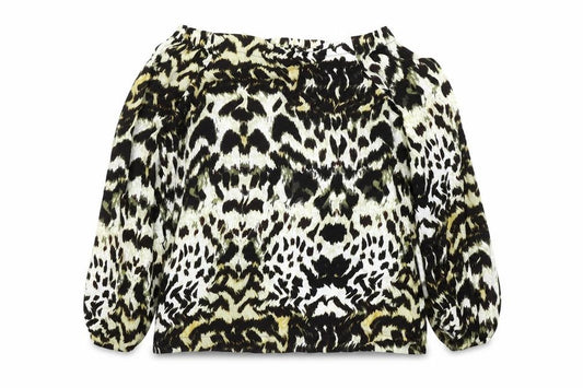 Womens UK Size 8 Karen Millen Multicoloured Viscose Blouse