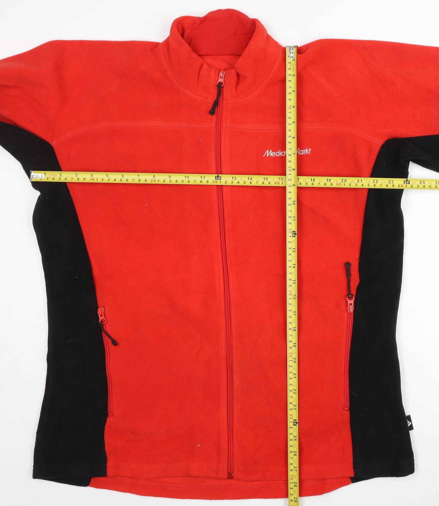 Adidas Men's Red Fleece Full Zip Jacket XL Outdoor Casual