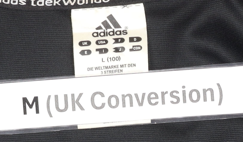 Adidas Men's Black M Track Jacket Full Zip Sportswear