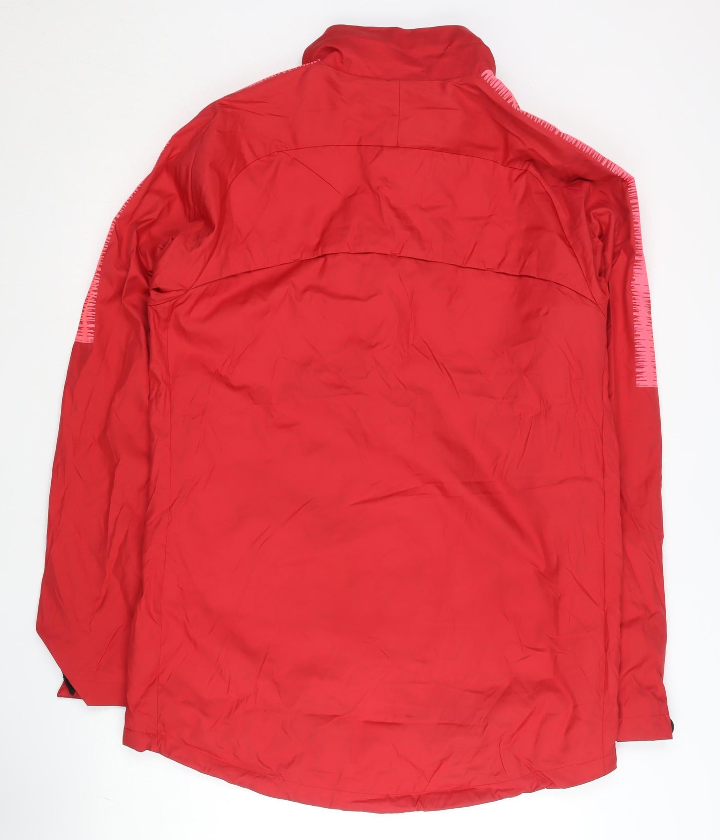 Nike Men’s Red XL Football Track Jacket Full Zip Lined Sportswear