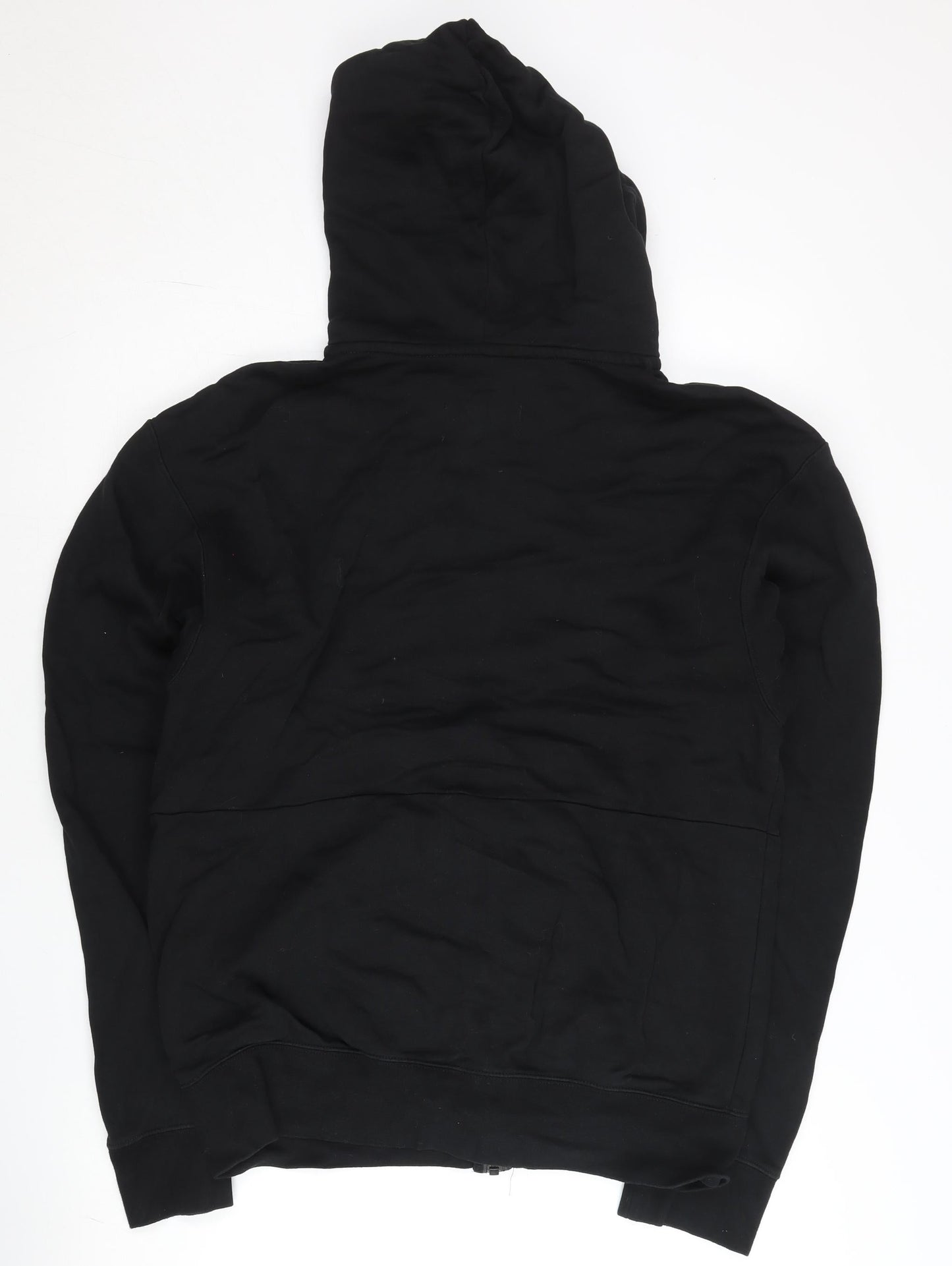 Jordan Mens Black M Full Zip Hoodie Regular Fit Basketball Sportswear