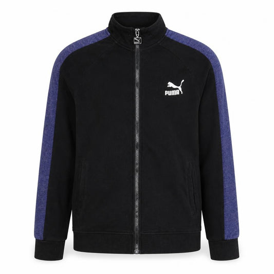Puma Men's Black XS Track Jacket Full Zip Sports Activewear