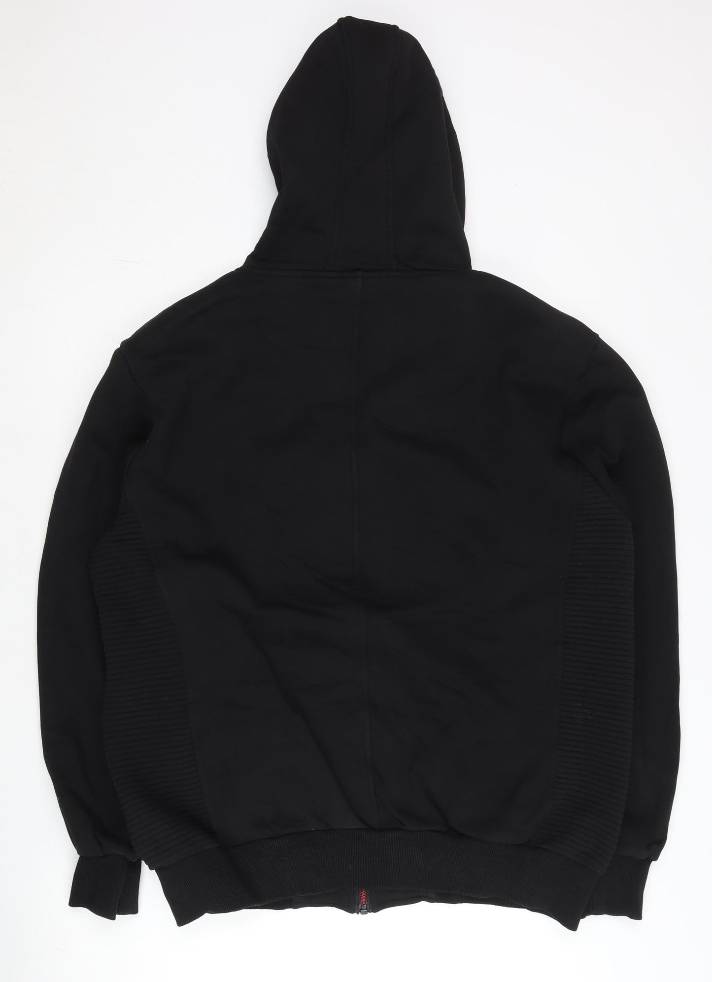Puma Men's Black Full Zip Hoodie 3XL Regular Fit Cotton Blend