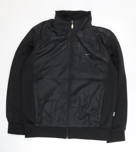 Nike Men’s Black XL Track Jacket Full Zip Sportswear
