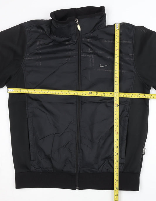 Nike Men’s Black XL Track Jacket Full Zip Sportswear