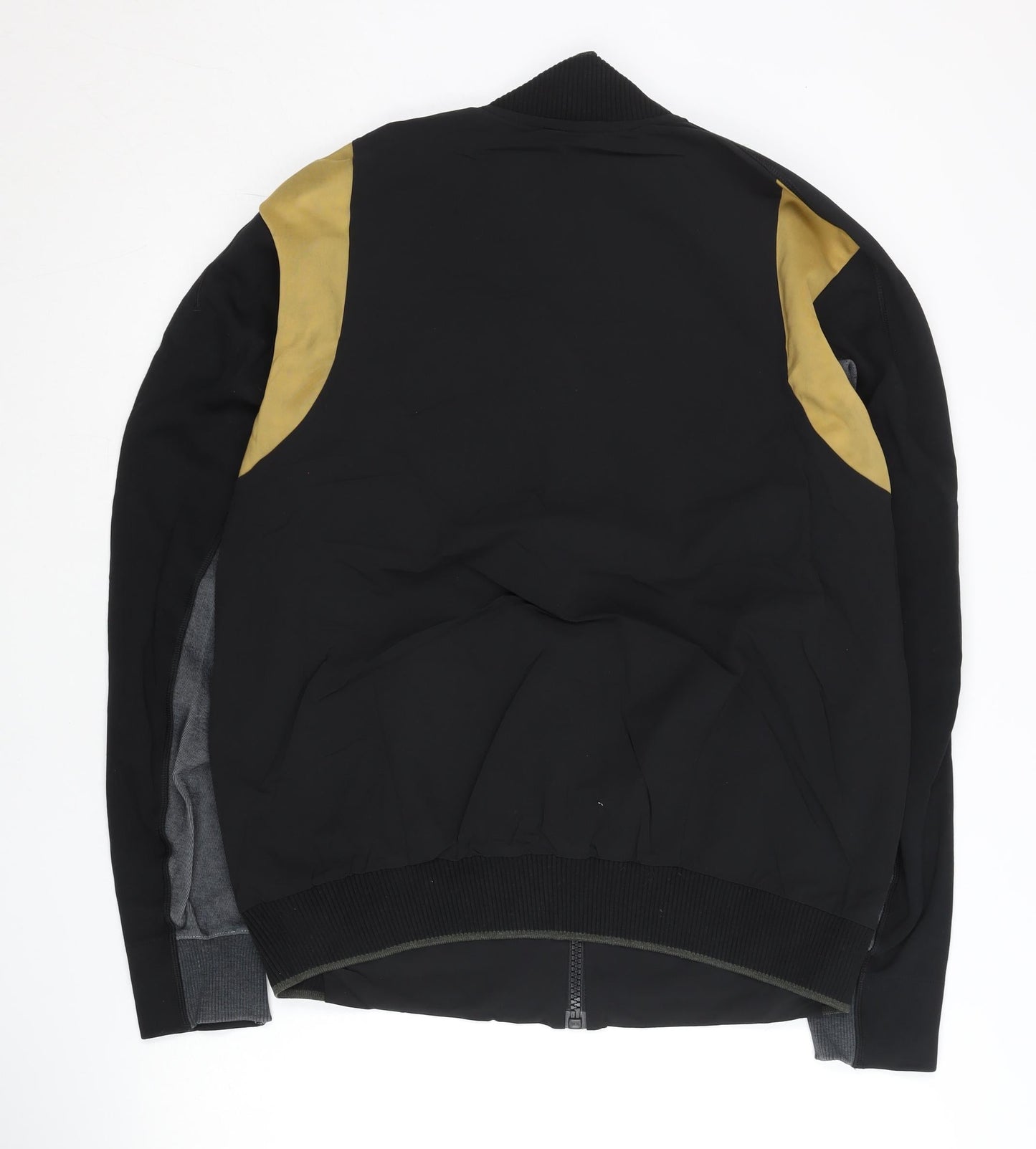 Adidas Men's Black L Varsity Jacket Full Zip Sportswear