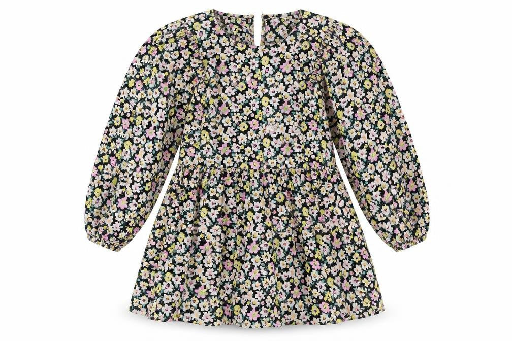 Next Girls Multicoloured Floral A-Line Dress 12 Years Long Sleeve