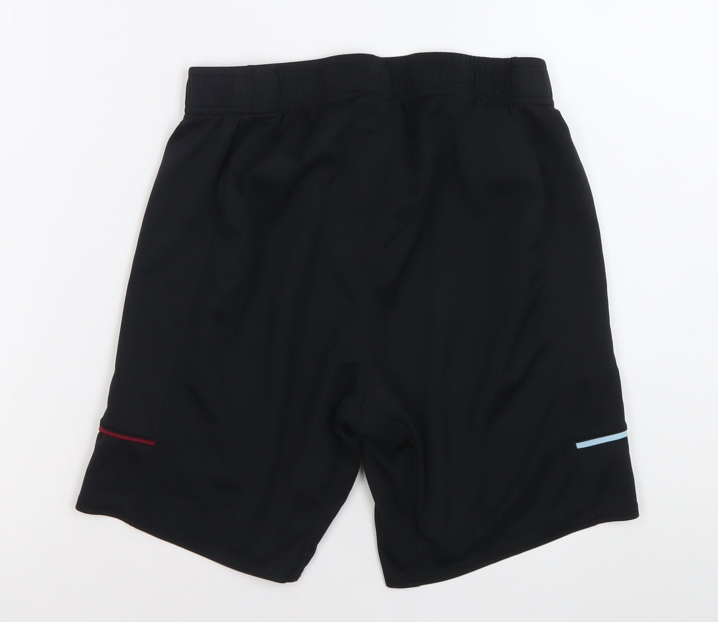 Umbro Men's Black Burnley FC Athletic Football Shorts Size S Polyester