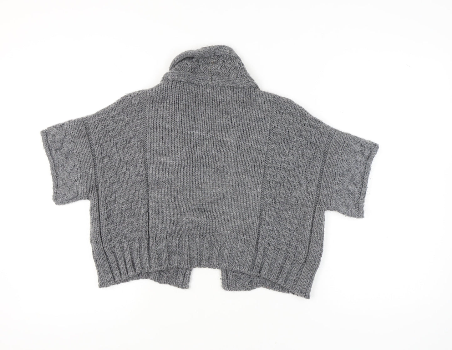 Marks & Spencer Women’s Grey Cable-Knit Cardigan UK 12-14