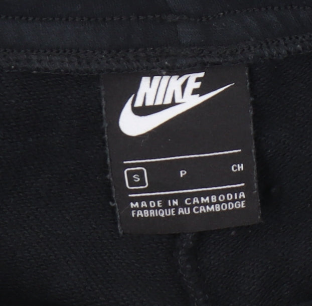 Nike Women’s Black Joggers Small Regular Fit Elastic Waist Pockets