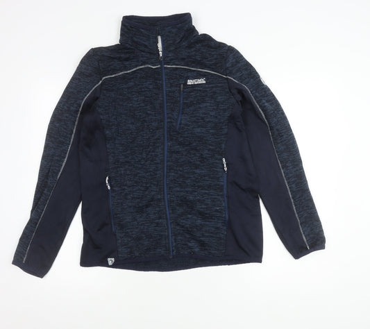 Regatta Men’s Blue Softshell Outdoor Jacket XL Full Zip
