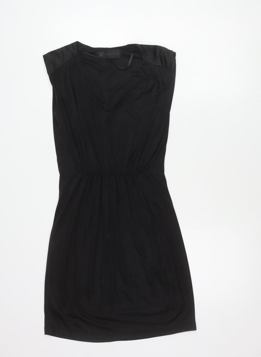 Kardashian Kollection Women's Black Size 10 Strapless Bodycon Dress