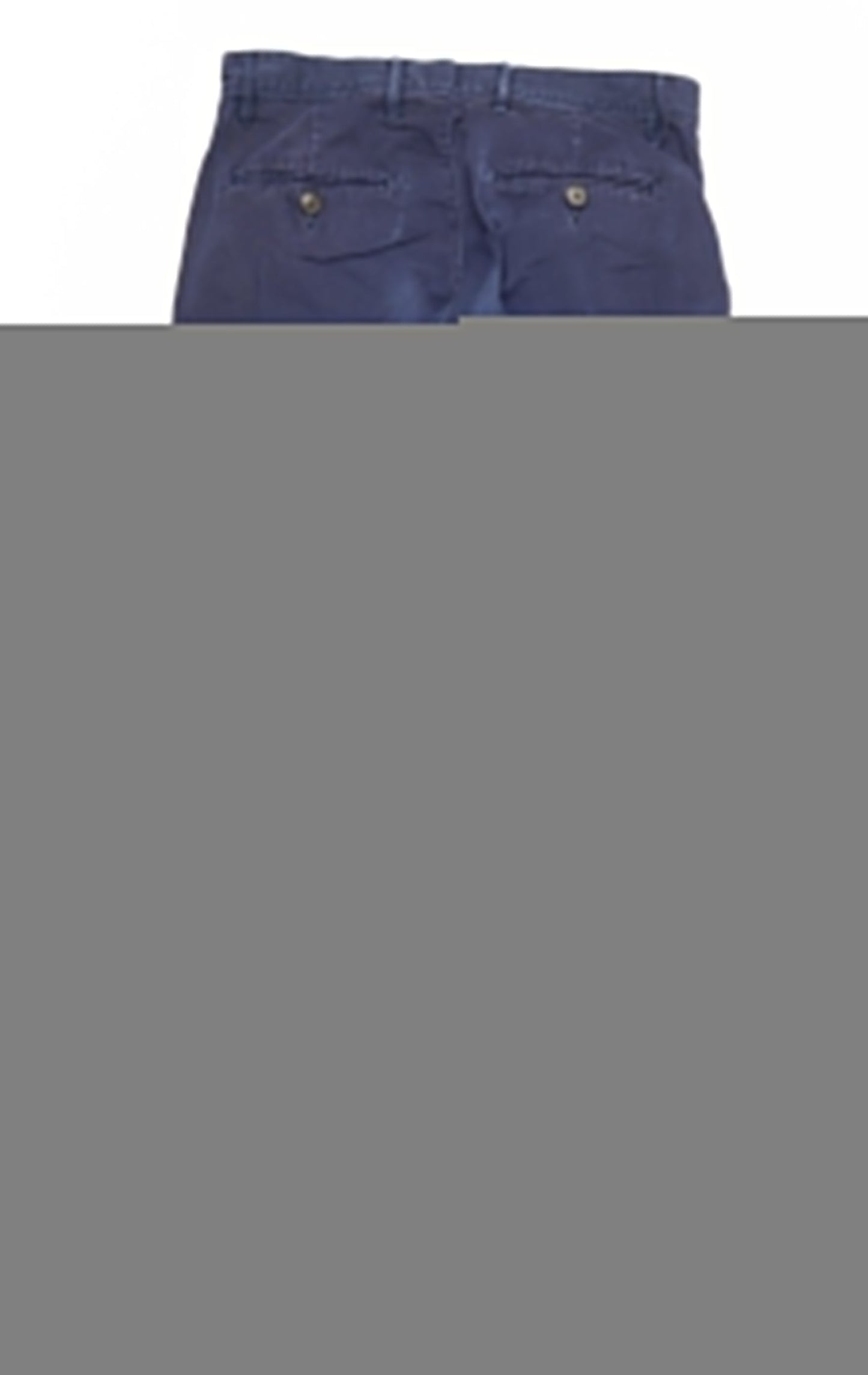 Gap Men's Blue Khakis Trousers 29W 30L Regular Fit Cotton Stretch