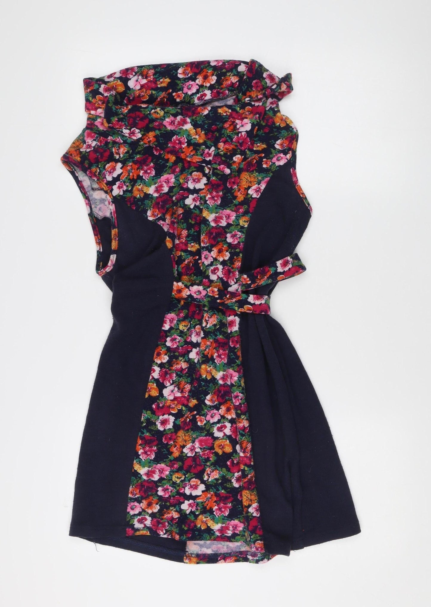 Izabel London Women’s Multicoloured Floral A-Line Dress Size 12