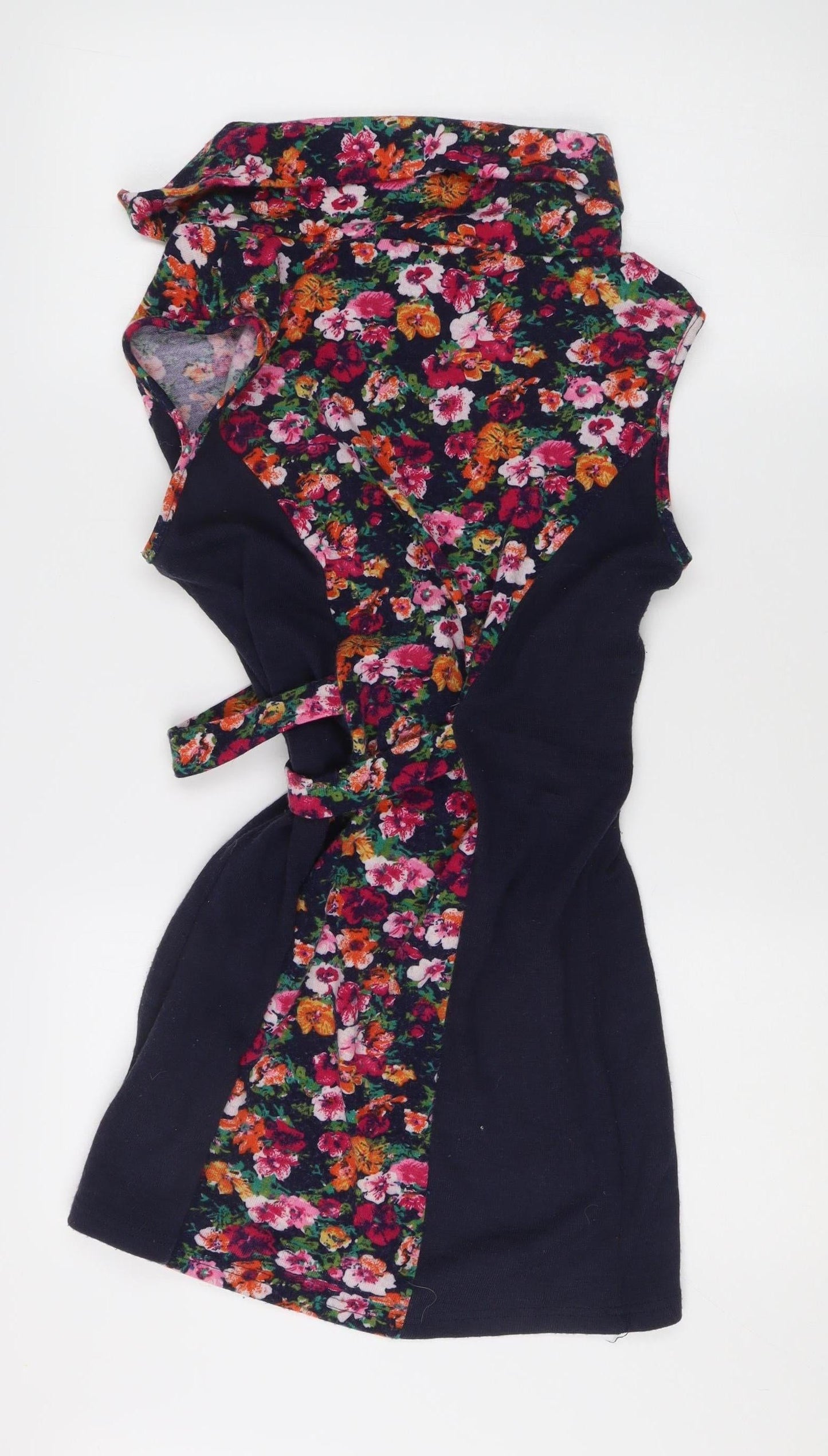 Izabel London Women’s Multicoloured Floral A-Line Dress Size 12