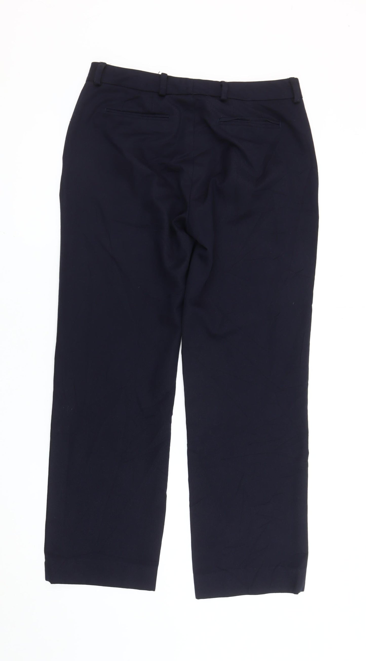 Brook Taverner Women’s Blue Dress Pants Size 12 Straight Leg Workwear