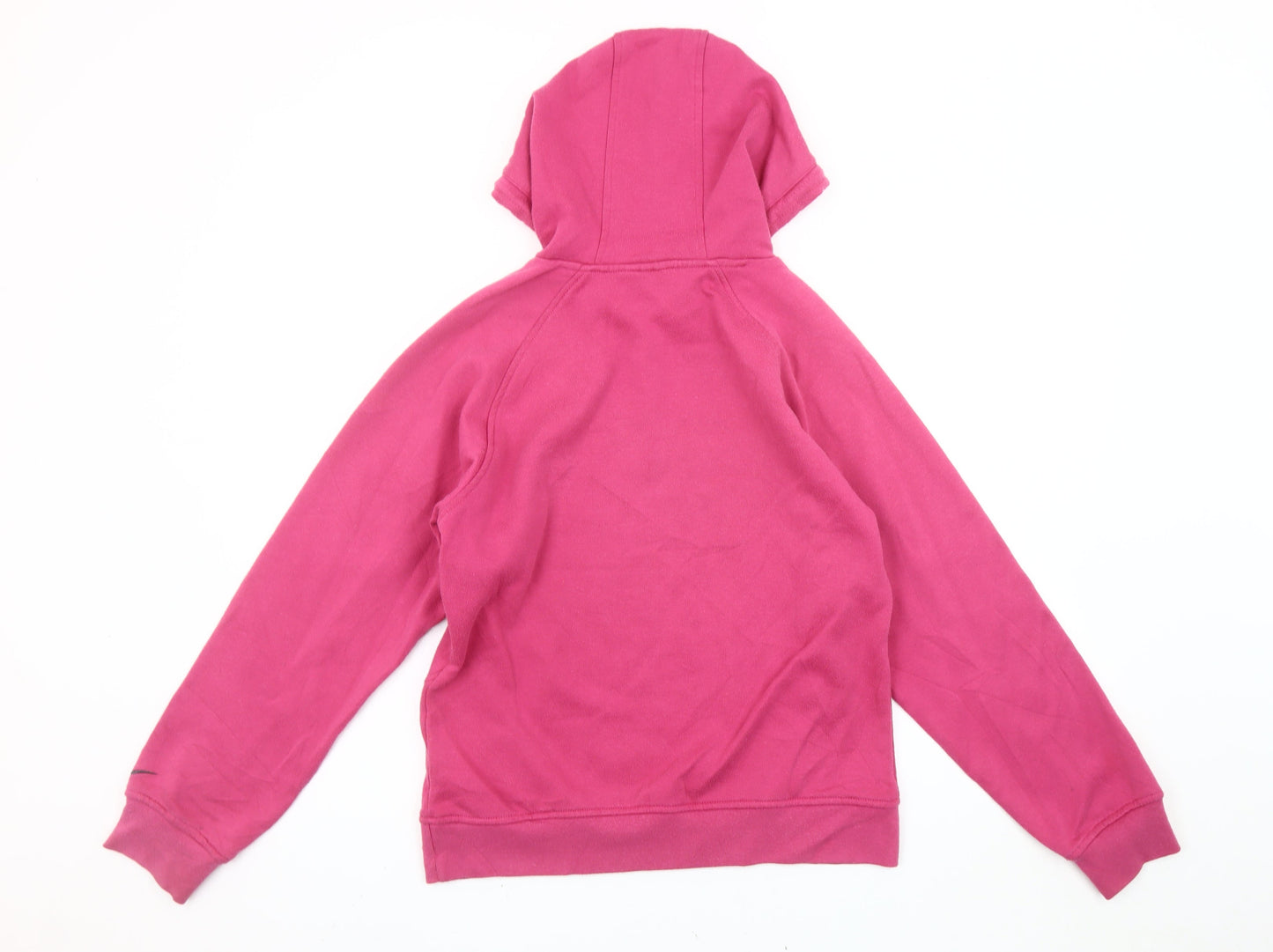 LA Gear Women's Pink Pullover Hoodie - Size 10 Regular Fit Fleece
