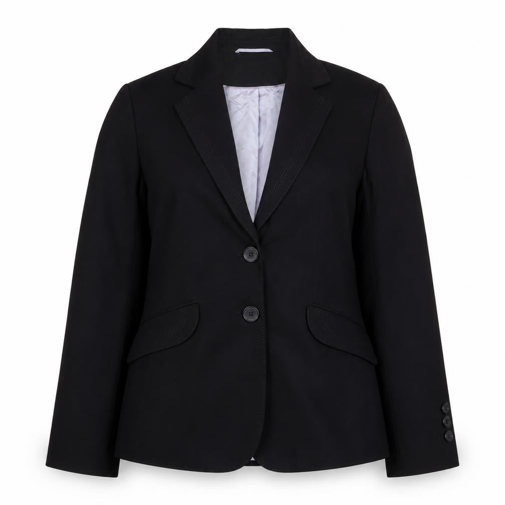 Marks and Spencer Women's Black Size 10 Regular Fit Blazer Jacket
