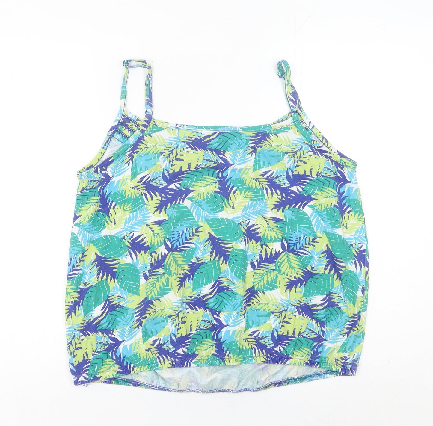 Debenhams Women’s Multicoloured Tropical Tank Top Size 16
