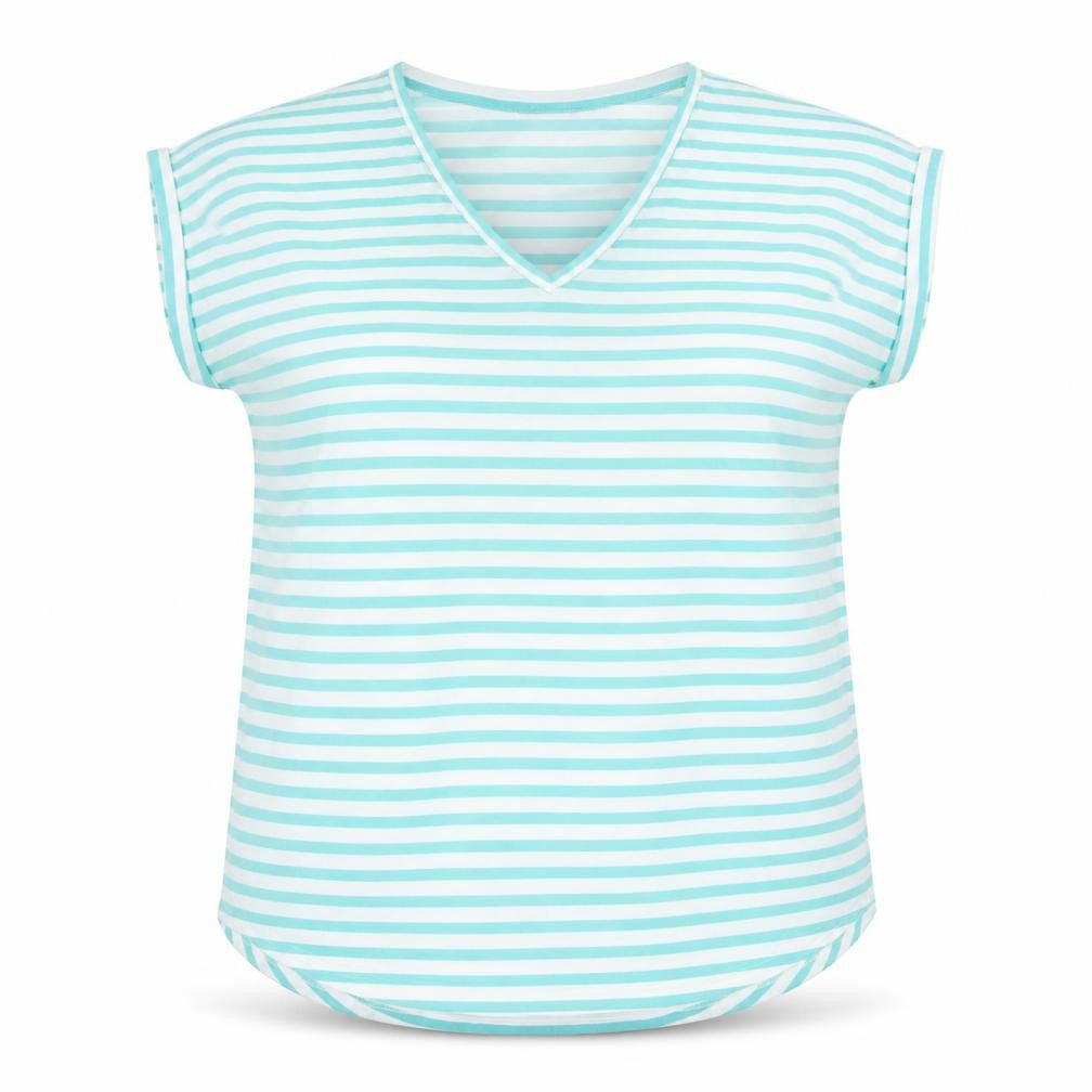 Womens UK Size 2XL suzannegrae Blue Polyester Blend T-Shirt