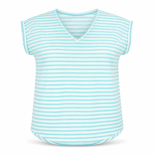 Womens UK Size 2XL suzannegrae Blue Polyester Blend T-Shirt