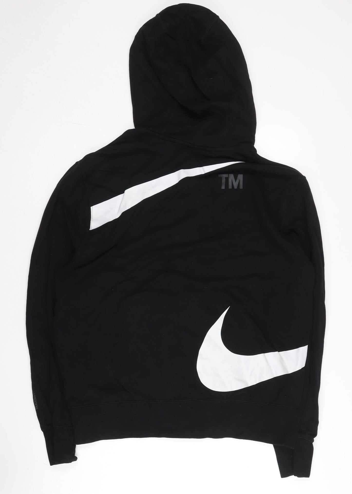 Nike Men's XL Black Full Zip Hoodie Graphic Sportswear