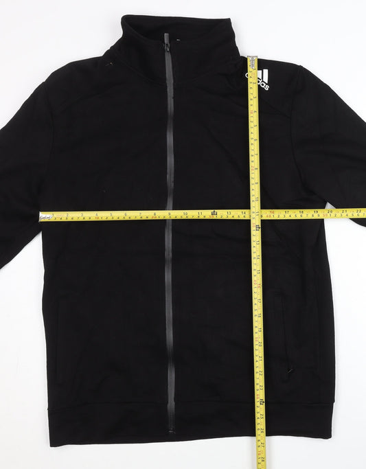 Adidas Men’s Black XL Track Jacket Full Zip Sportswear