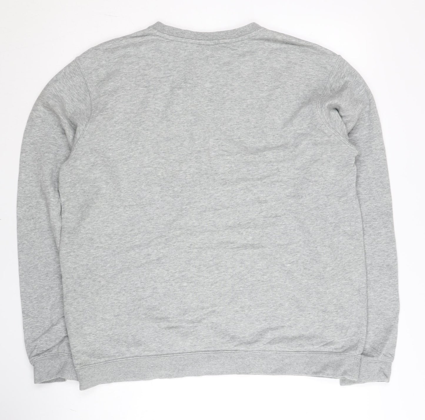 Nike Men's Grey XL Pullover Sweatshirt Crew Neck Logo Jersey