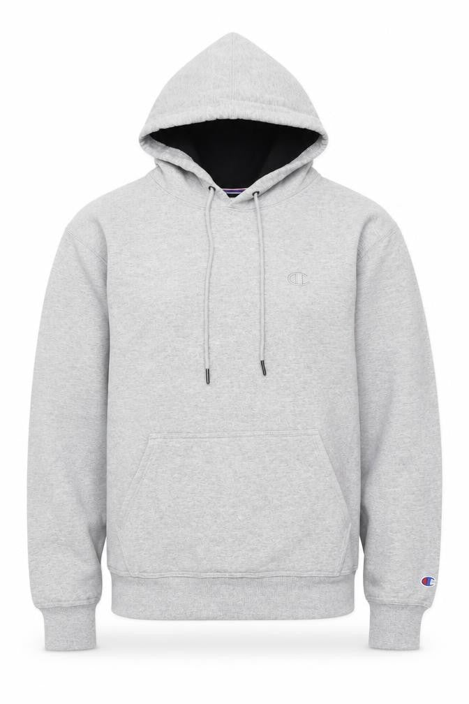 Mens UK M Regular Champion Grey Pullover Hoodie