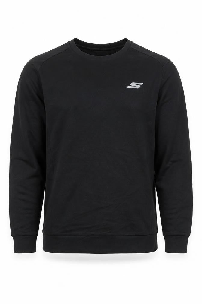 Skechers Men’s Black M Pullover Sweatshirt Athletic Jersey