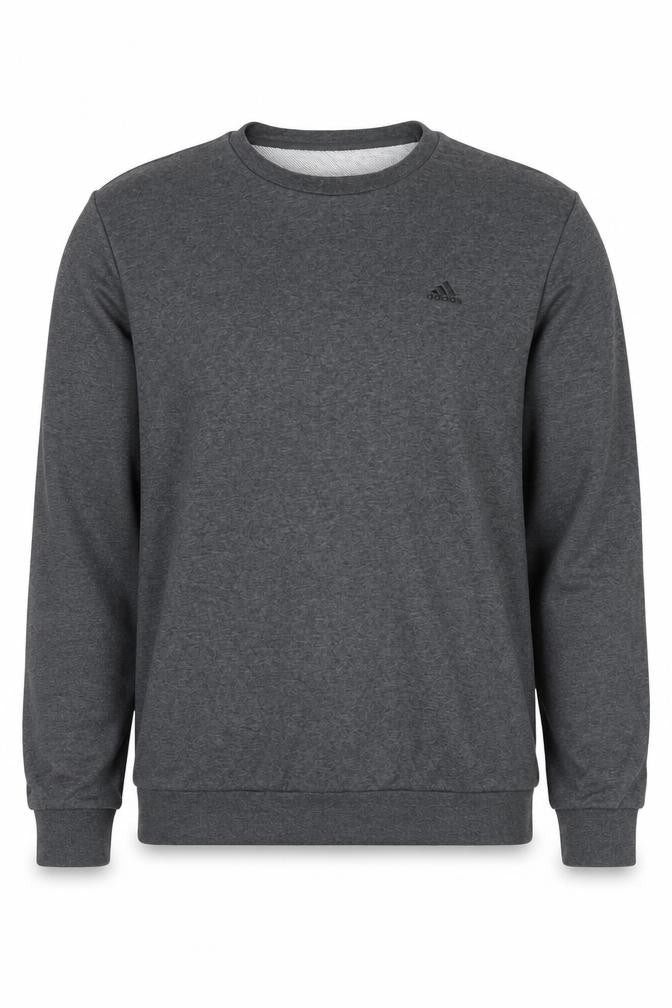 Mens UK M Regular adidas Grey Pullover Sweatshirt