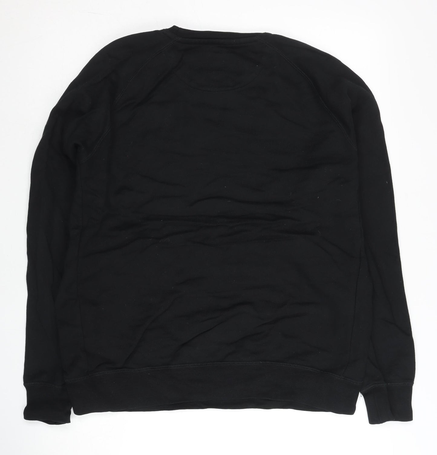 Jordan Men's Black XL Pullover Sweatshirt Crew Neck Long Sleeve Sports