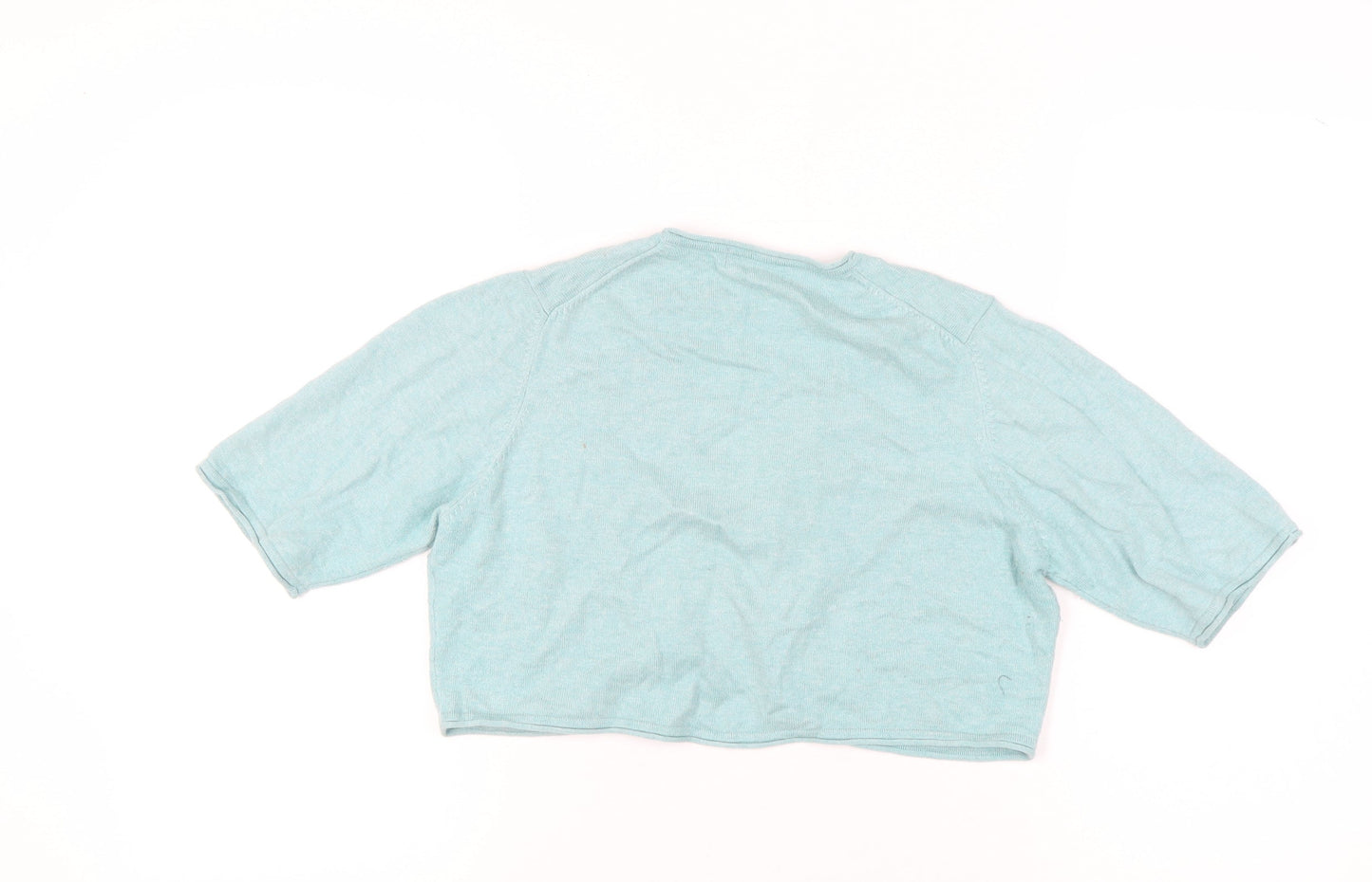 Marks and Spencer Women’s Blue Shrug UK 16 3/4 Sleeve Knit