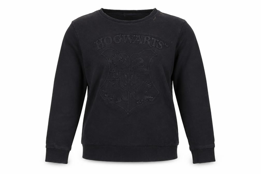 Womens UK XL Regular Harry Potter Black Pullover Sweatshirt