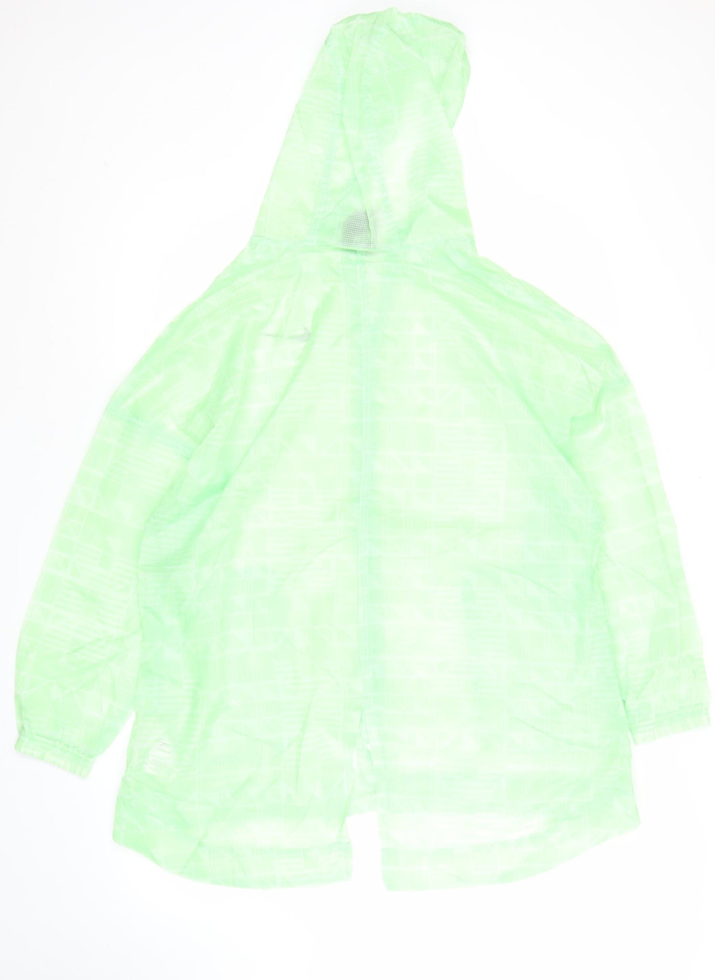 Nike Men's Green Windrunner Jacket S Lightweight Hooded Running