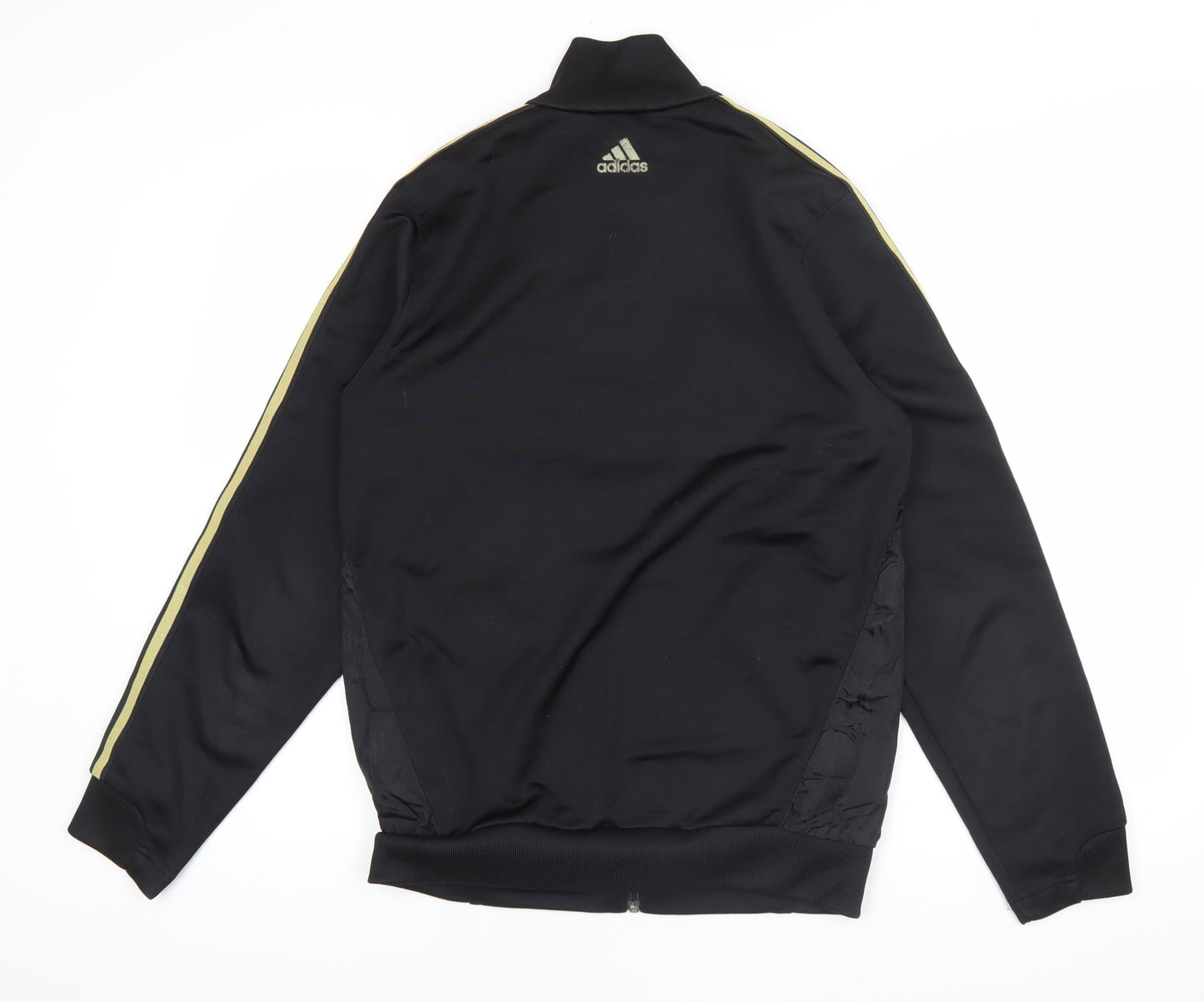 Adidas Men's Black M Track Jacket Full Zip Sportswear