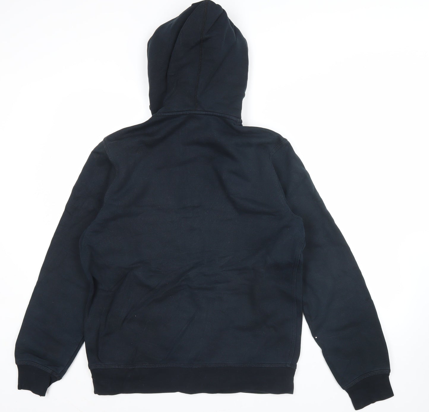Nike Men's Black Full Zip Hoodie M Fleece Logo Sportswear