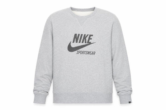 Mens UK L Regular Nike Grey Pullover Sweatshirt