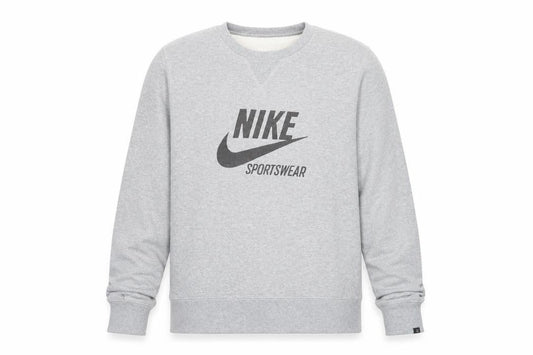 Mens UK L Regular Nike Grey Pullover Sweatshirt