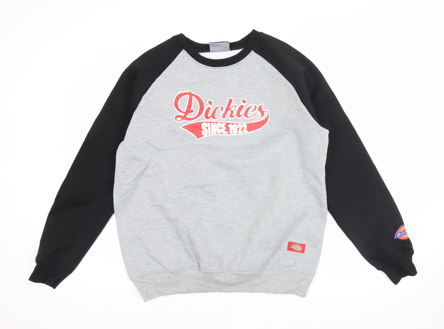 Dickies Men's Grey XL Pullover Sweatshirt Logo Graphic Print