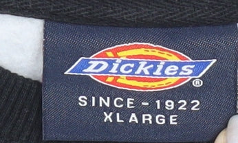 Dickies Men's Grey XL Pullover Sweatshirt Logo Graphic Print
