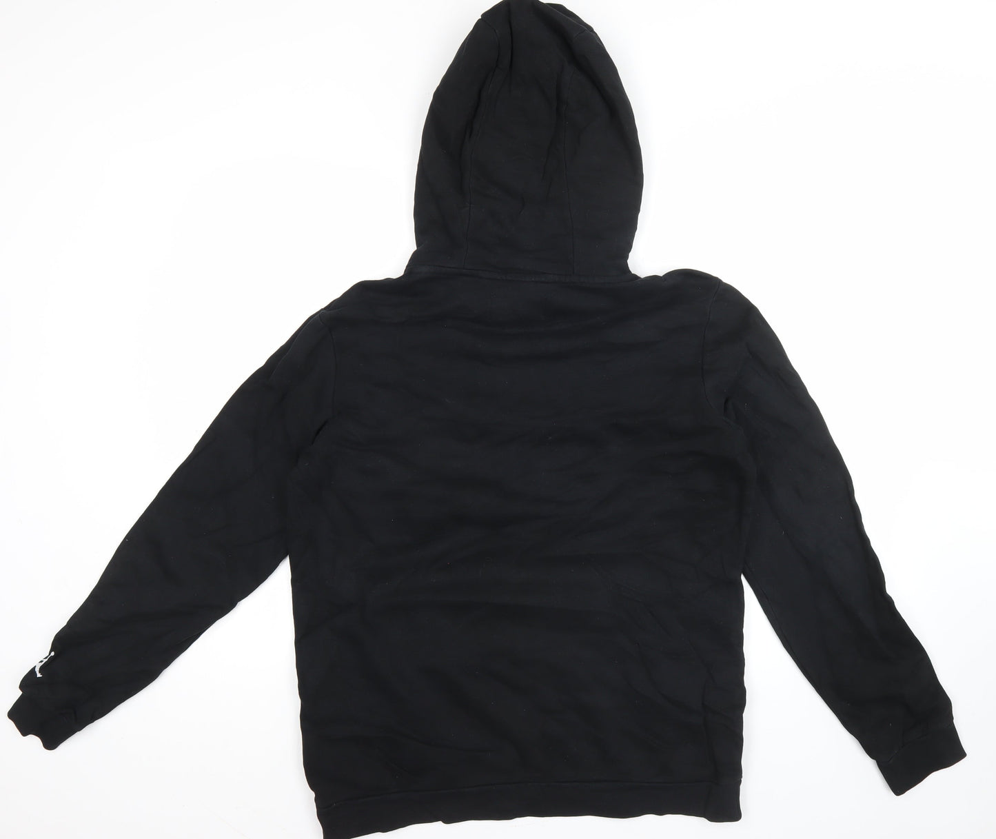 Nike Jordan Men's Black Pullover Hoodie L Sports Logo Fleece