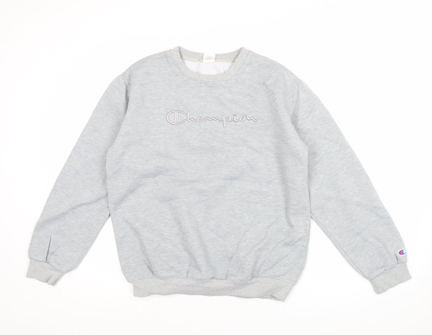 Champion Men's Grey XL Pullover Sweatshirt Crew Neck Regular Fit