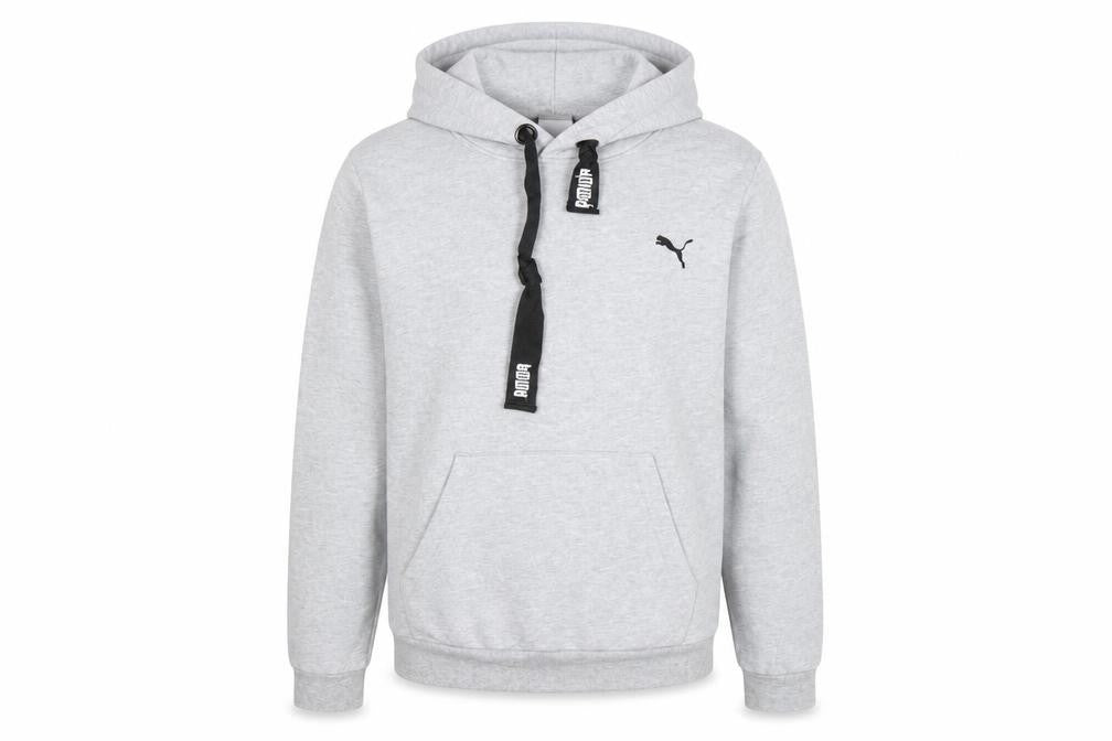 Mens UK S  PUMA Grey Pullover Hoodie