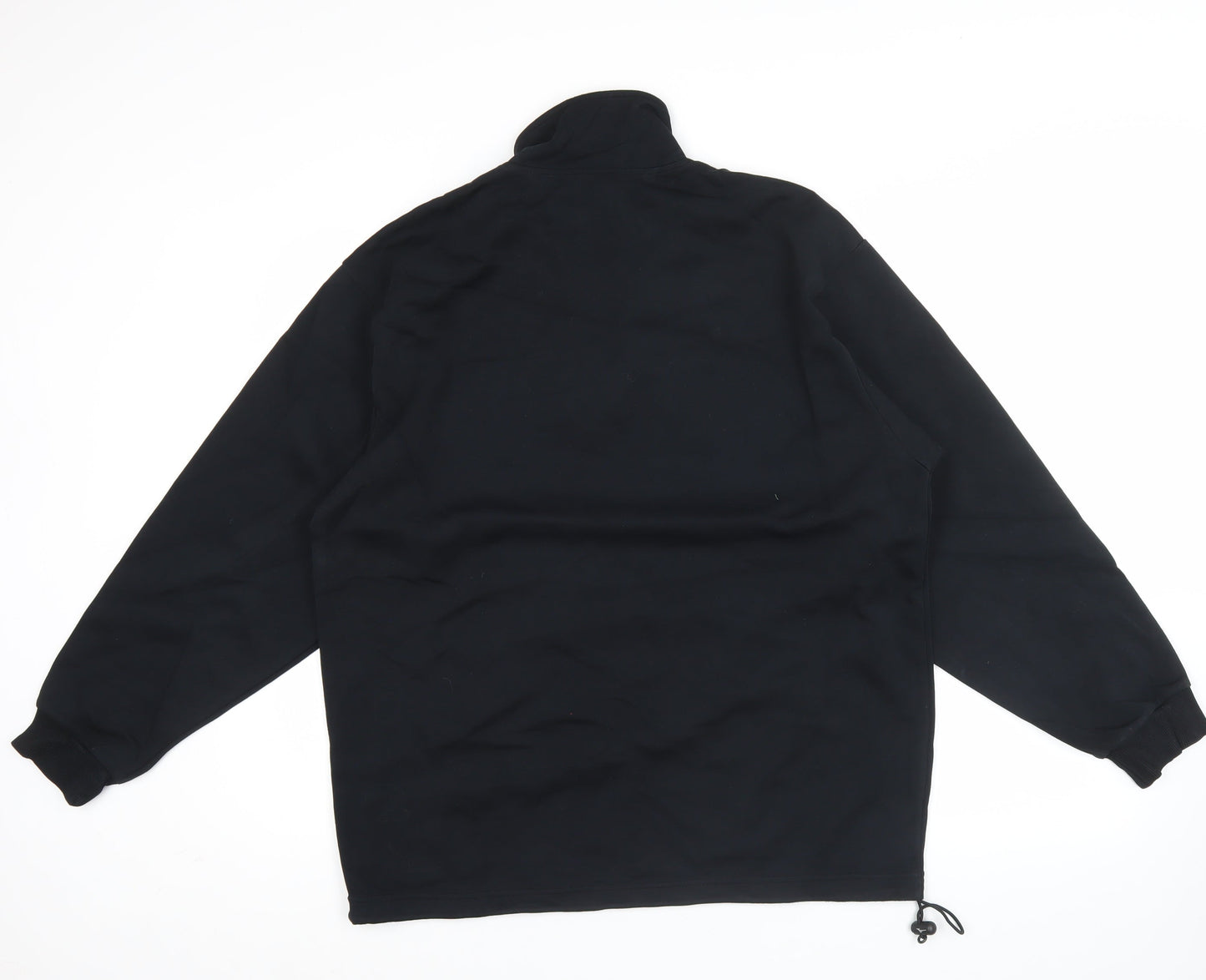 Mizuno Men's Black S Quarter Zip Sweatshirt High Neck Running Gym