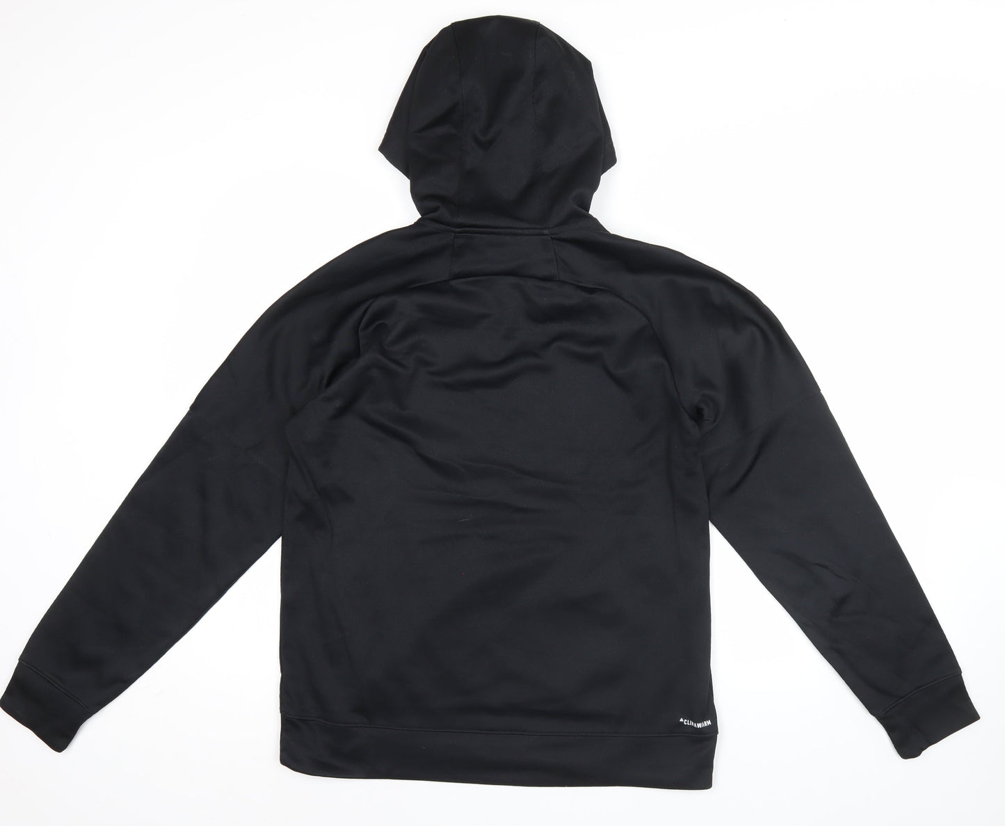 Adidas Men's Black M Pullover Hoodie Sports Logo Polyester