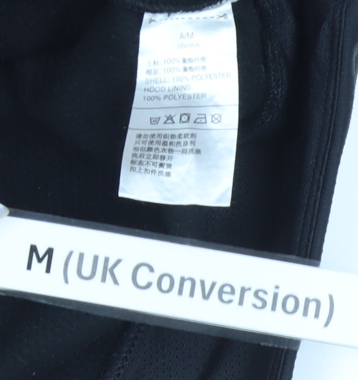 Adidas Men's Black M Pullover Hoodie Sports Logo Polyester