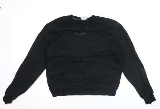 Nike Mens Black XL Pullover Sweatshirt Crew Neck Sports Logo