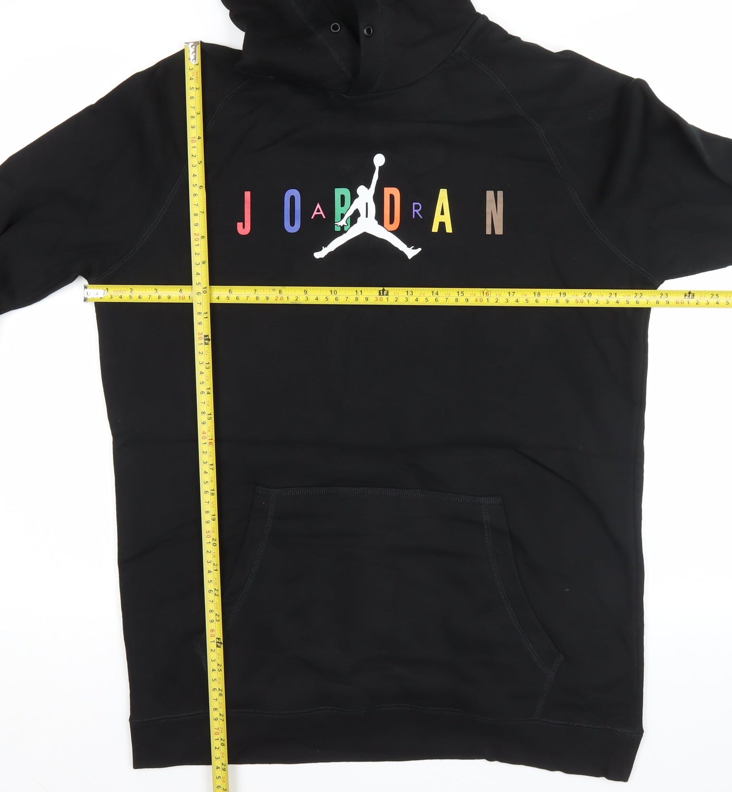 Nike Jordan Men's Black 2XL Pullover Hoodie Graphic Logo Sportswear