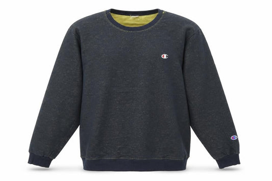 Mens UK XL Regular Champion Black Pullover Sweatshirt
